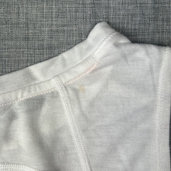 Calvin Klein Performance Racing Stripe Cropped Athletic Tank Top Small - Picture 7 of 7